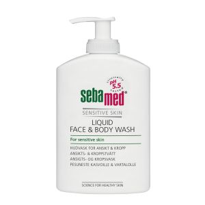 Sebamed Liquid Face&Body Wash pesuneste pumppupullo 300 ml