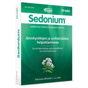 SEDONIUM tabletti, päällystetty 50 fol