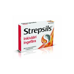 STREPSILS INKIVÄÄRI imeskelytabletti 1,2/0,6 mg 24 fol