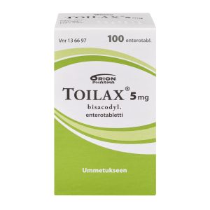 TOILAX enterotabletti 5 mg 100 kpl
