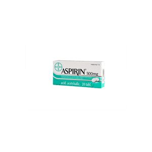 ASPIRIN tabletti 500 mg 20 fol