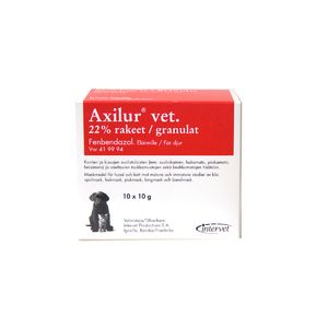 AXILUR VET rakeet 22 % 10 x 10 g