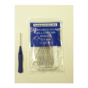 DOFT HAMMASVÄLIHARJA 0.9 MM TUMMANSININEN 12 KPL