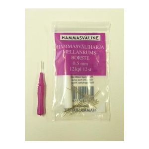 DOFT HAMMASVÄLIHARJA 0.5 MM LILA 12 KPL