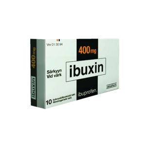 IBUXIN tabletti, kalvopäällysteinen 400 mg 10 fol