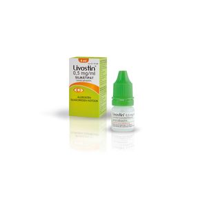 LIVOSTIN silmätipat, suspensio 0,5 mg/ml 4 ml