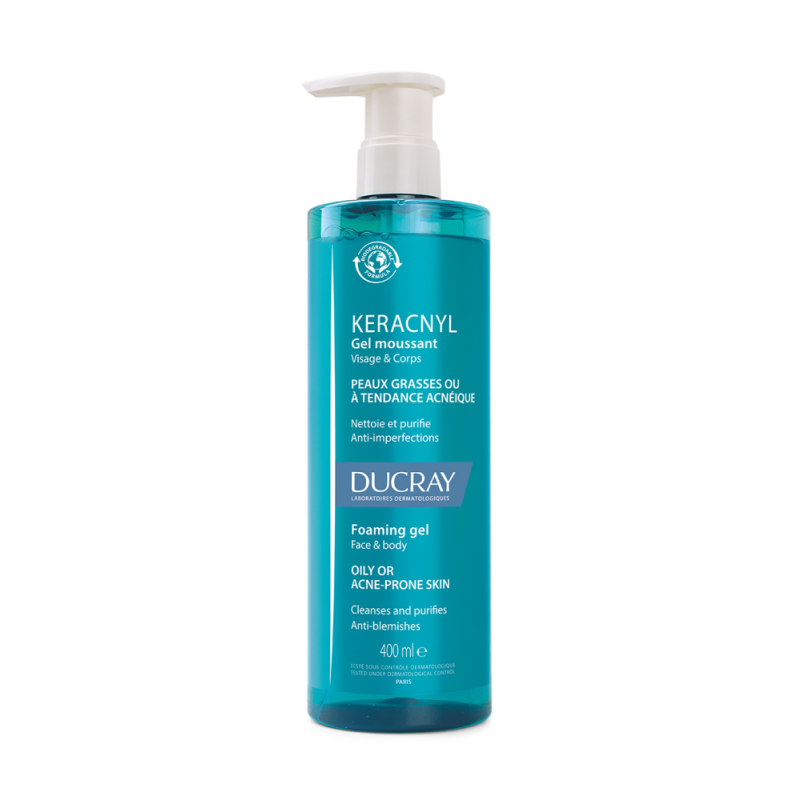 Ducray Keracnyl Foaming Gel 400 ml