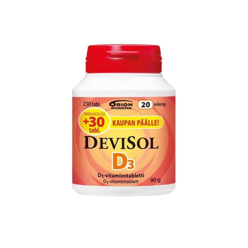 Devisol 20 mikrog imeskelytabletti 230 kpl