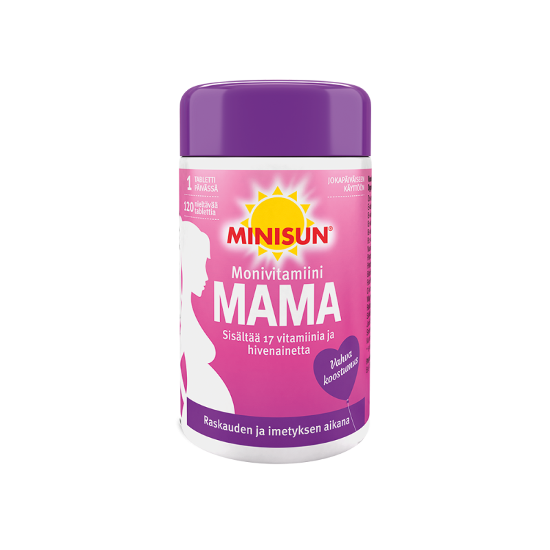 Minisun Monivitamiini Mama 120 tabl