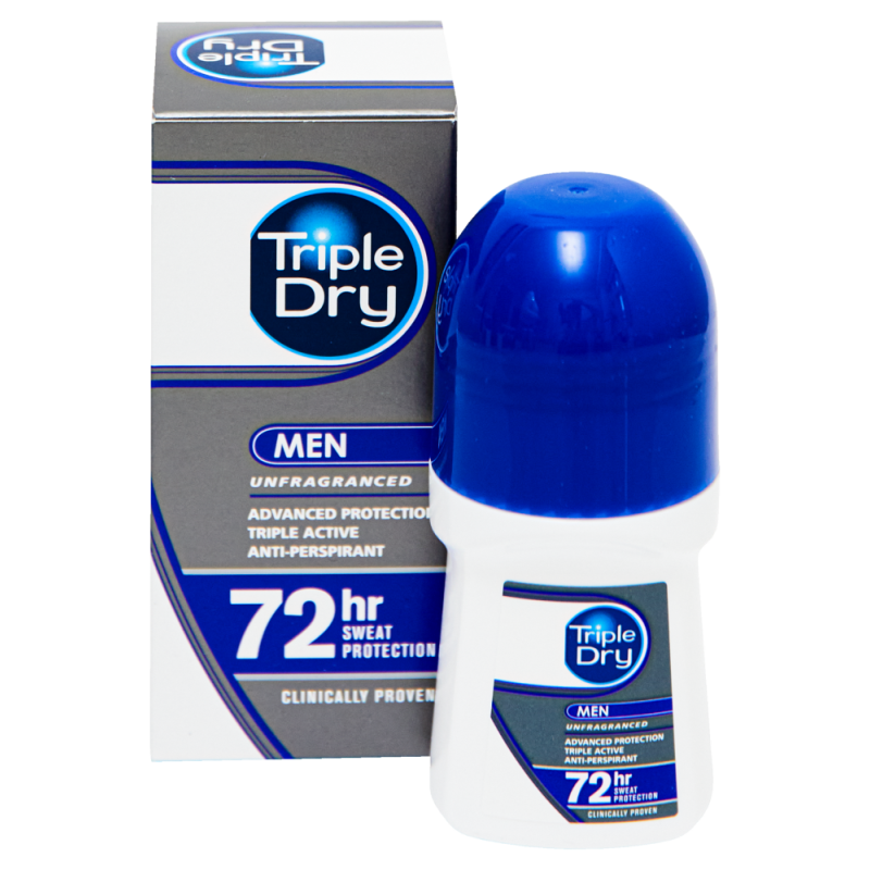 Triple Dry Mens Roll-On 50 ml