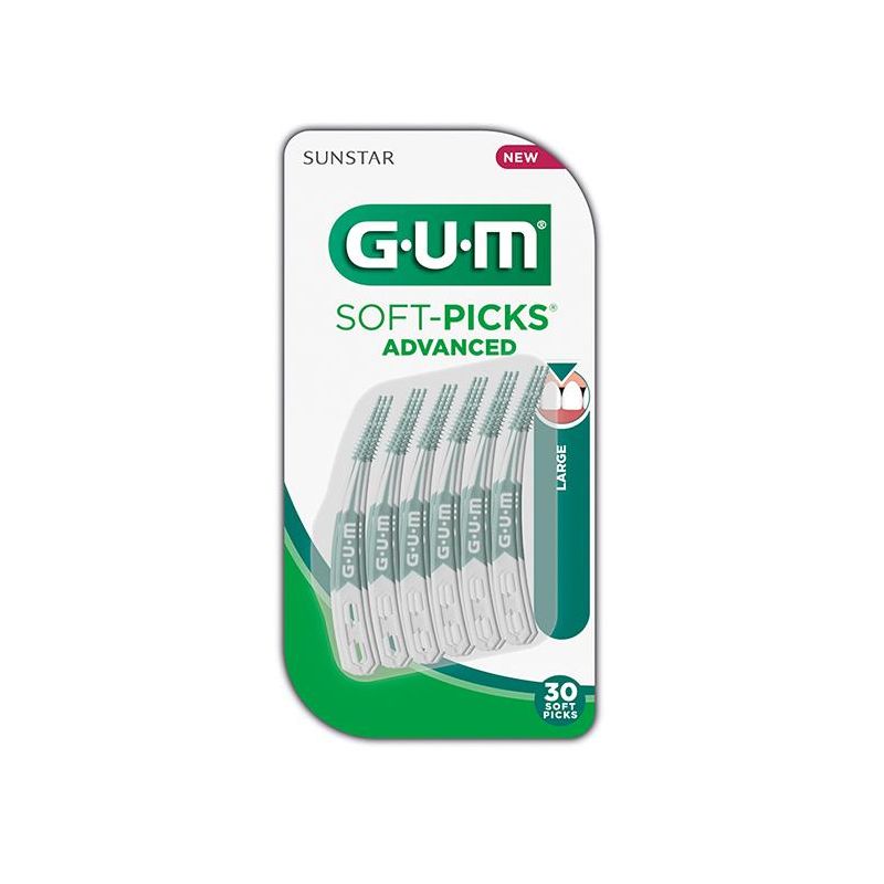 GUM SOFT-PICKS ADVANCED LARGE 30 kpl