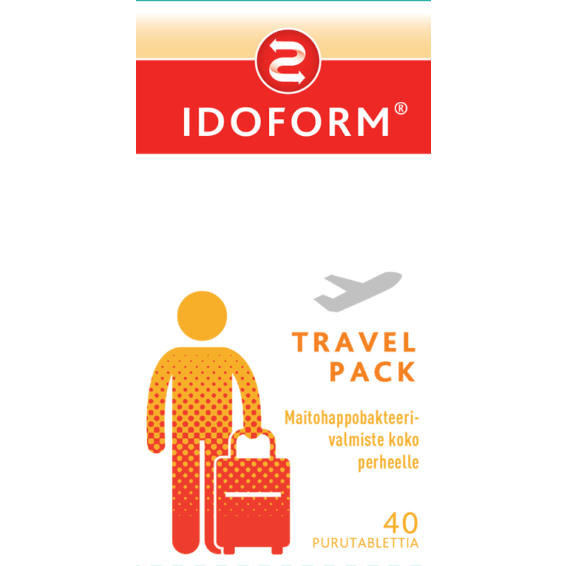 IDOFORM TRAVEL PACK 40 PURUTABL