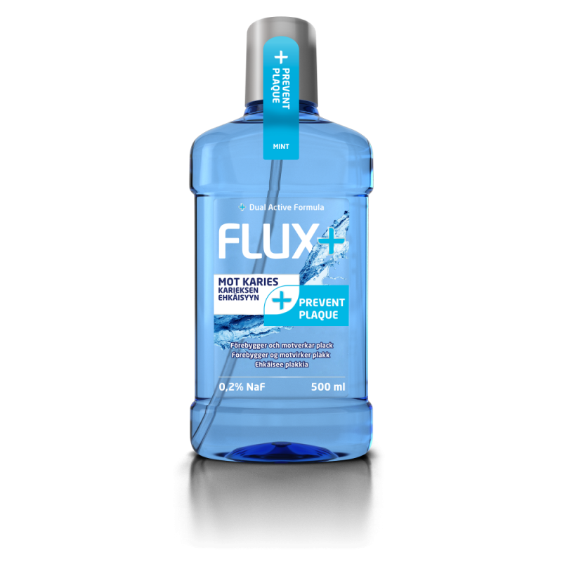 Flux+ Prevent Plaque suuvesi 500 ml