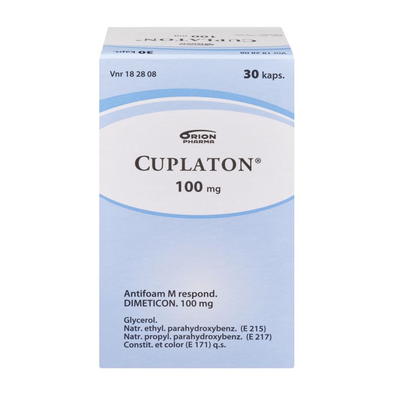 CUPLATON kapseli, pehmeä 100 mg 30 kpl