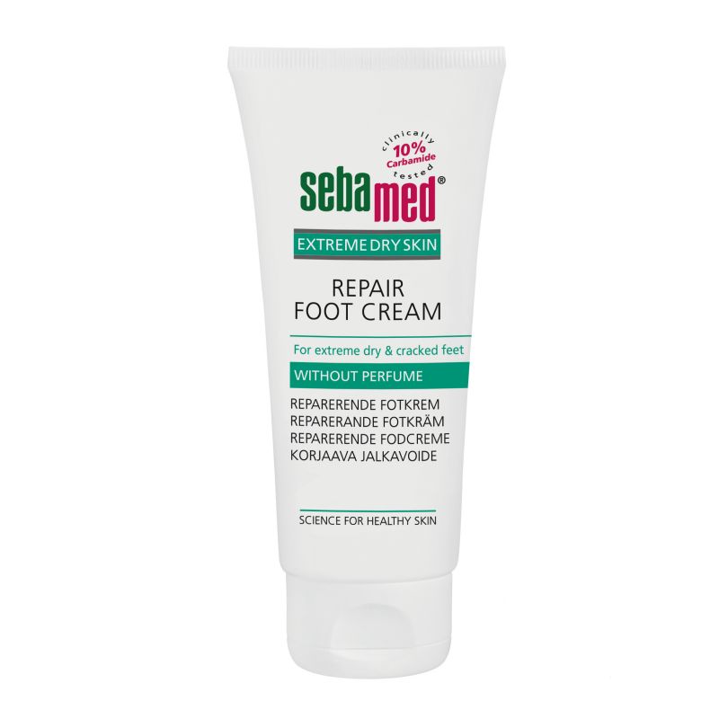 SEBAMED KORJAAVA JALKAVOIDE 10% KARBAMIDI HAJUSTEETON 100 ML