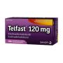 TELFAST tabletti, kalvopäällysteinen 120 mg 100 fol
